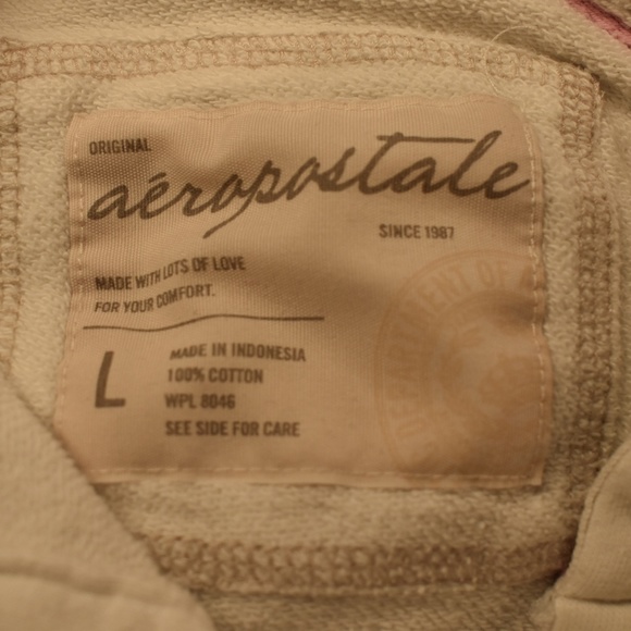 Aeropostale White Hoodie - Picture 4 of 4
